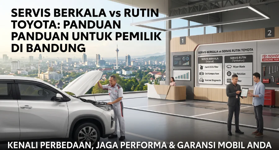 Servis Berkala vs Servis Rutin Toyota: Mana yang Paling Penting untuk Mobil Anda?